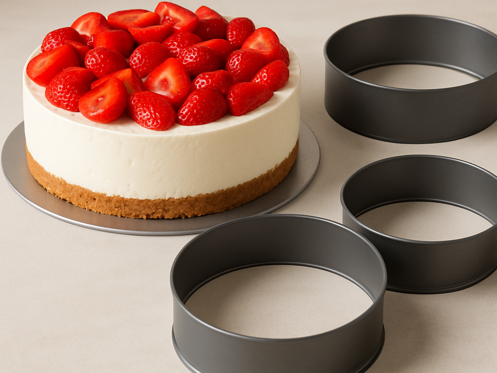 Afneembare ringen voor monchoutaart