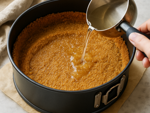 Koekjesbodem krokant maken