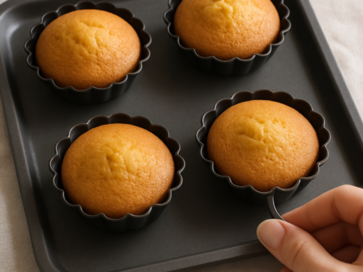 Mini bakvormen gebruiken