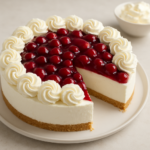 Monchoutaart met slagroom